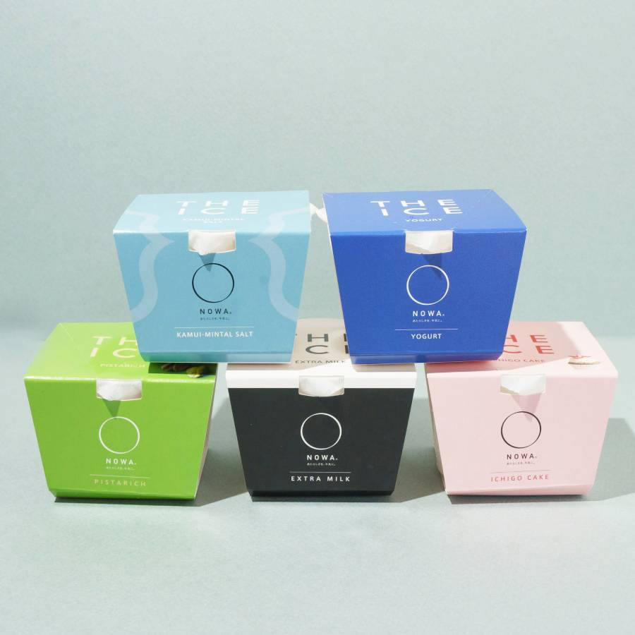 ＜NOWA＞THE ICE 5種食べ比べセット 100ml×5個