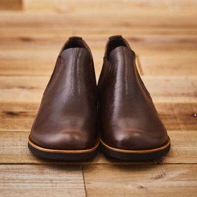ふるさと納税 大和郡山市 コトカの紳士靴 チョコレート 一枚革サイドゴア 26.5cm KTO-5002 |  | 03