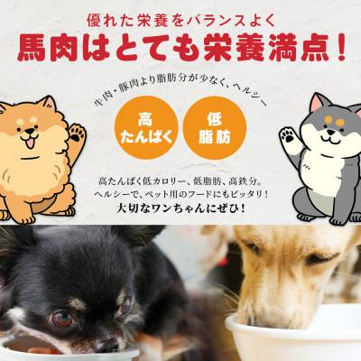 ふるさと納税 多良木町 ペット用 馬肉スライス1kg+ ジャーキー50g×2 詰め合わせ(多良木町) |  | 01