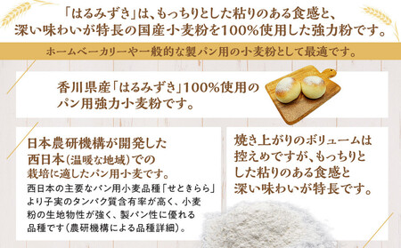 パン用 強力小麦粉「はるみずき」1kg×3袋