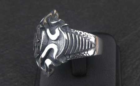 Double iron cross ring ダブル アイアン クロス リング ｜ リング 指輪 シルバーリング シルバー シルバー925 ハンドメイド 手作り ゆびわ りんぐ アクセサリー 十字架 