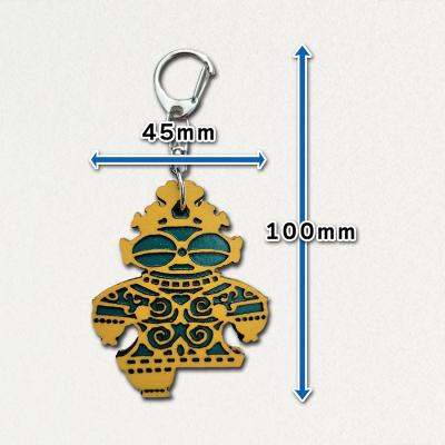 ふるさと納税 つがる市 遮光器土偶全身キーホルダー(黄系) [0872] |  | 03