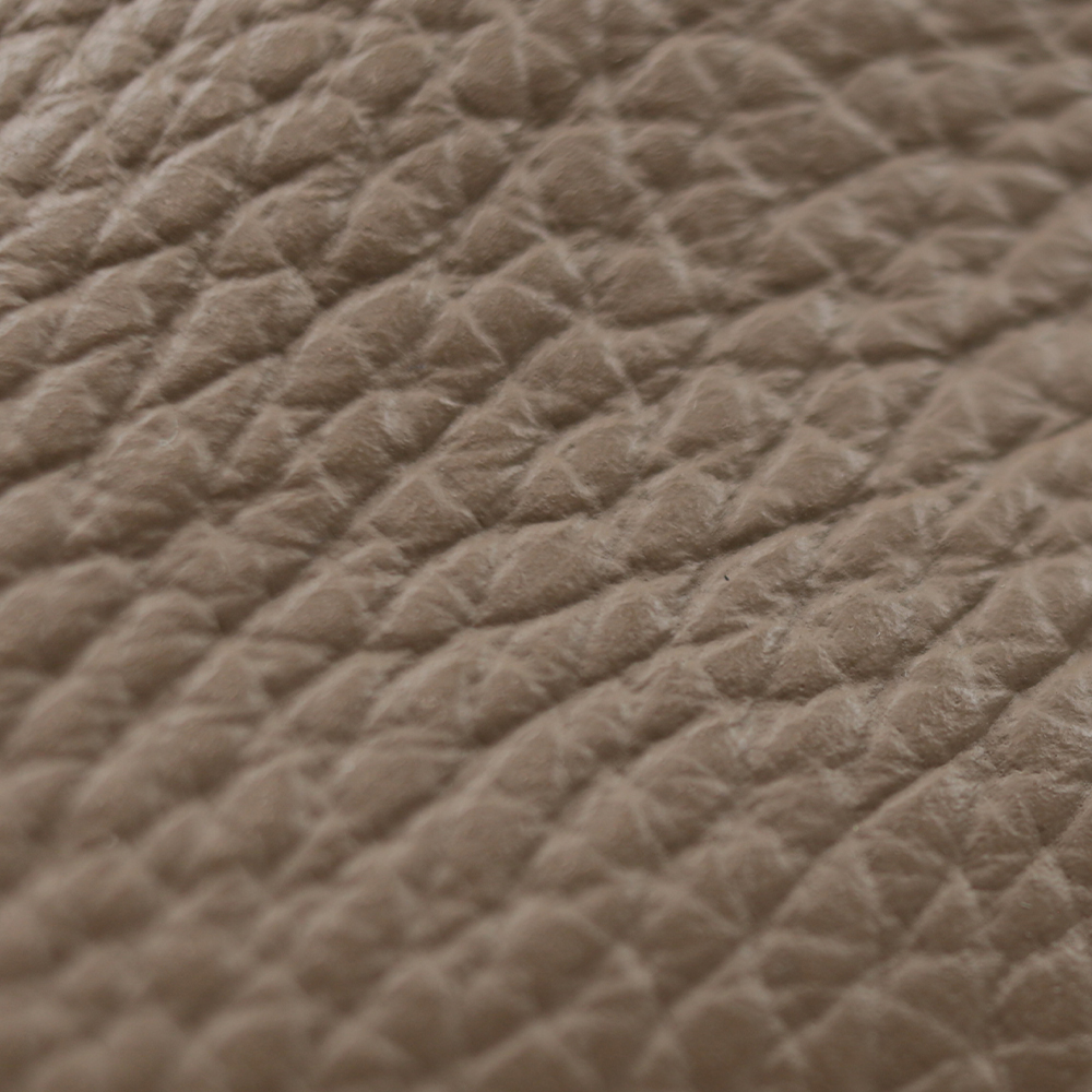 【ピエールリッチ】ファスナー付き 軽量 ソフト レザースニーカー グレージュ PR821（婦人靴） 24.0cm