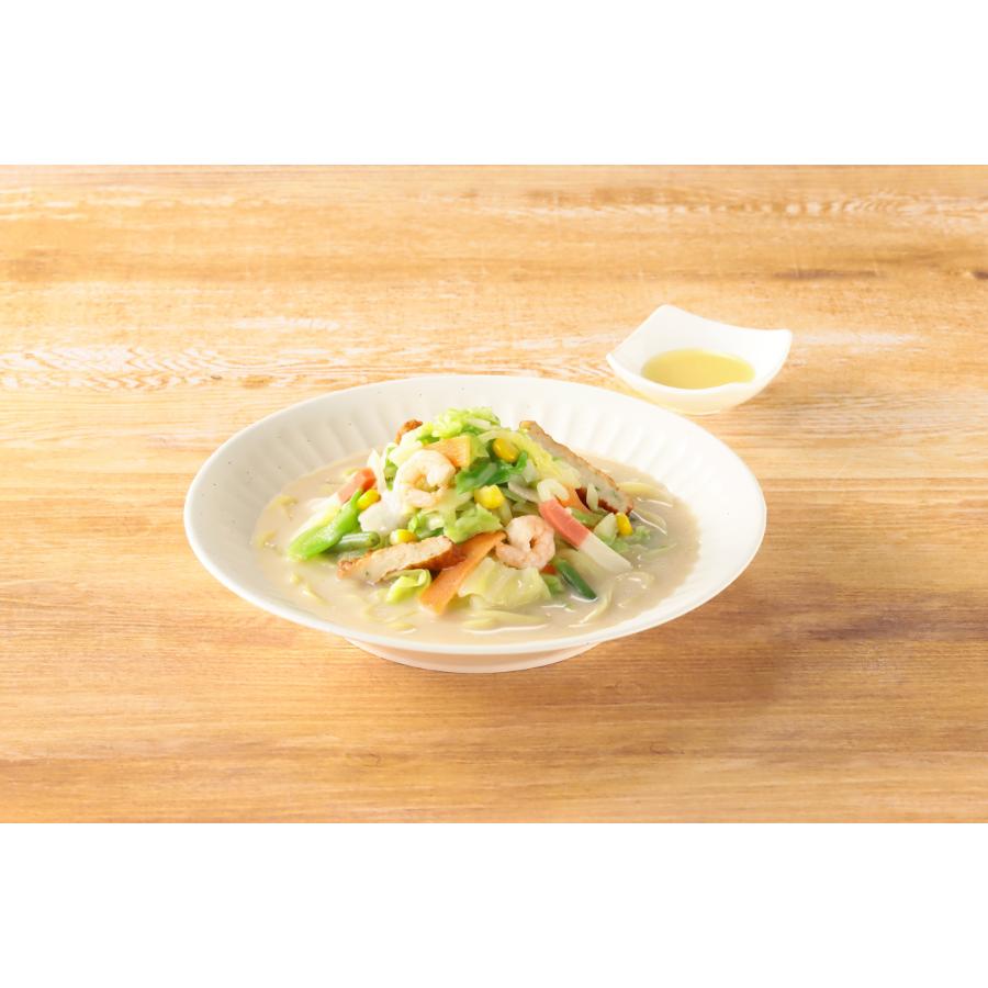 【3ケ月定期便】リンガーハットの野菜たっぷりちゃんぽん（4食入り）