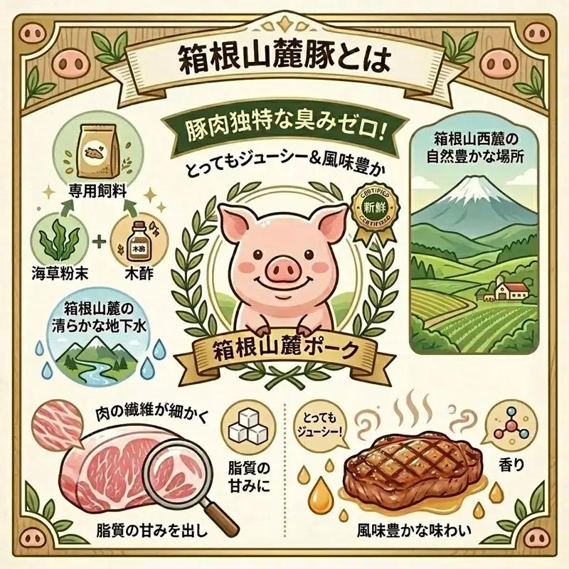 ロースハム 【500g】 肉 豚 冷凍 豚ロース 国産豚肉 箱根山麓豚 ハム 豚肉 