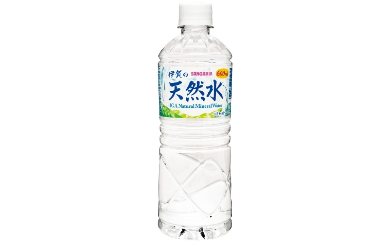 サンガリア伊賀の天然水 (600ml×2ケース）【igge0003】