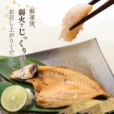 ふるさと納税 室戸市 【偶数月にお届け!6回定期便】ナカイチ海産!アジの干物5〜8枚 高知県 室戸市 |  | 02