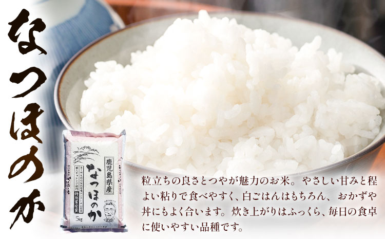 なつほのか 米 5kg《30日以内に出荷予定(土日祝除く)》かじや農産 お米 ご飯 白米 白飯 こめ 鹿児島県 さつま町---stm-kjy-4-5kg---