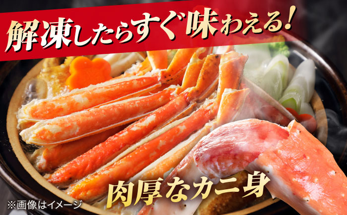【12/20まで年内発送】急速冷凍で旨みをぎゅっと閉じ込めた！松葉ガニボイル姿800g以上(1〜2枚) 島根県松江市/中浦食品株式会社[ALBO002]