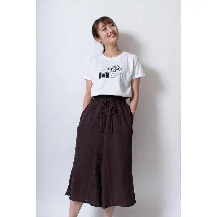 【3サイズ】【KEY MEMORY】Camera T-shirts WHITE
