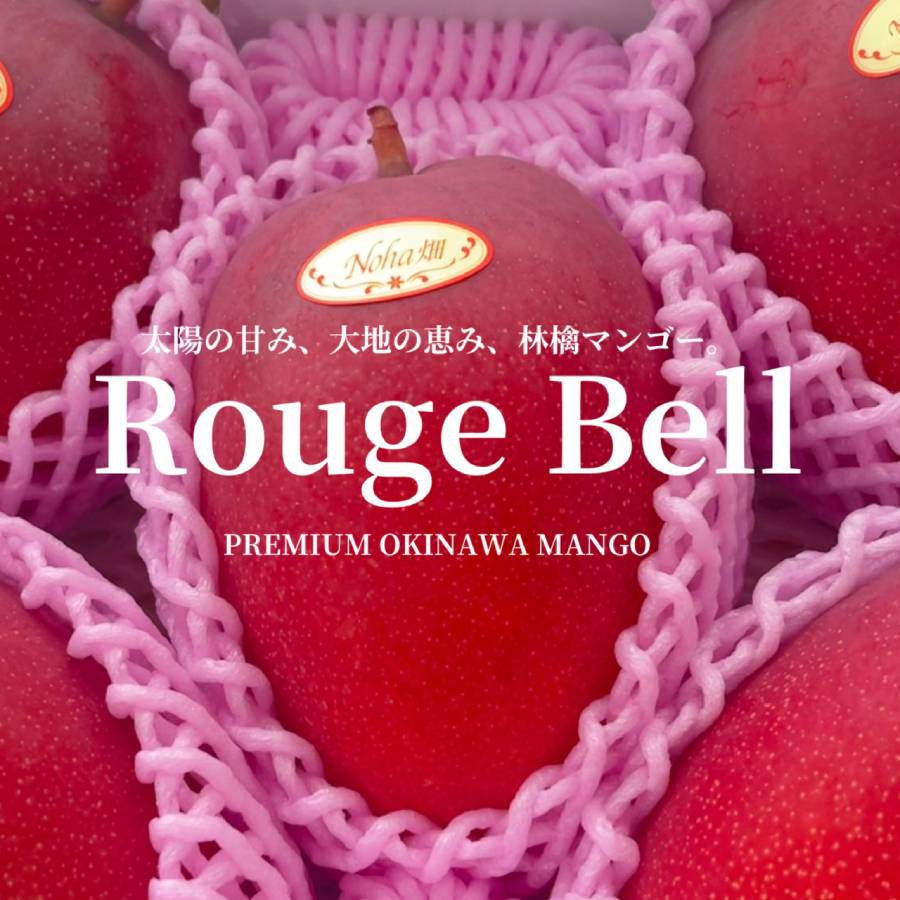 ＜TRAFRU果樹園～太陽と旅する果実～＞ROUGE BELL計800g以上（2玉入り）