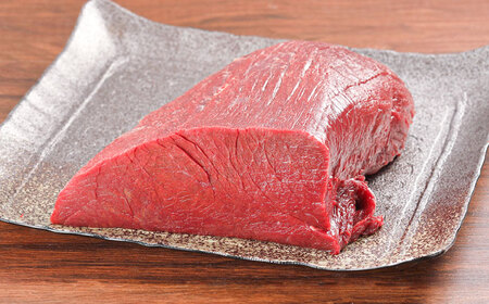 『純国産』熊本の味 上赤身 馬刺し 計約400g（約200g×2パック）ブロック チルド 冷蔵 タレ付き 【有限会社 九州食肉産業】[AYCN040]