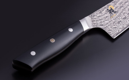 MIYABI ミヤビ 「 800DP 三徳 180mm 日本製 」 ダマスカス ナイフ 三徳 包丁 多層鋼 岐阜県関市製 【日本正規販売品】 54487-181