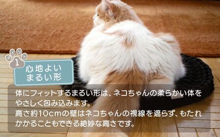 猫のラグ Dress UP Cat Rug 【ice blue】 | 猫 ラグ ペットグッズ 猫のラグ ねこ