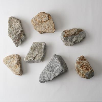 ふるさと納税 高松市 庵治石7個セット (精密加工) 焚火台 STONE QUEST 折りたたみ脚用
