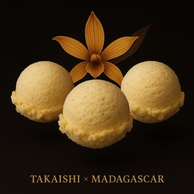 ふるさと納税限定　話題の『奇跡のバニラジェラート』 高石市×マダガスカルの万博コラボ商品【配送不可地域：離島】