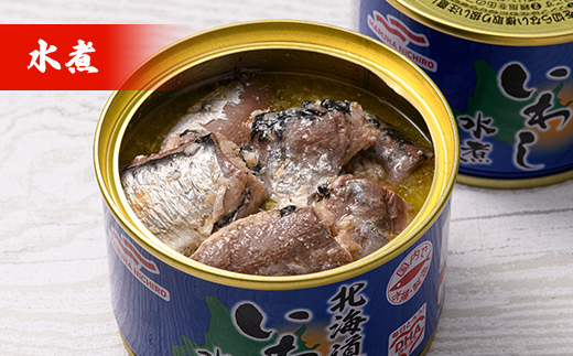 マルハニチロ いわし缶詰食べくらべ 味噌・水煮×各6缶（合計12缶） イワシ 鰯 おつまみ 肴 おかず 北海道 釧路市 F4F-4604