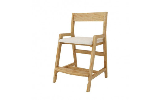 【開梱設置】高野木工 セレスト チェア ホワイトオーク 生地：CHART7 アイボリー【10年保証】