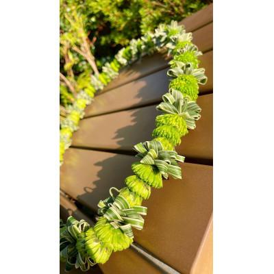 ふるさと納税 ふじみ野市 ハワイアンレイ生花(スプレーマムKuiスタイル1) |  | 02