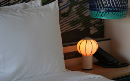 ゆらぎライト 浮月 UKIZUKI 和紙 インテリア 間接照明 岐阜市/安藤商店[ANFJ001]