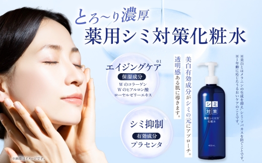 【2ヵ月毎定期便】薬用シミ対策化粧水 400ml ウィルミナ全6回 KTRCG065