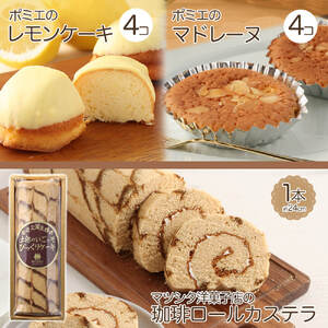 レトロなスイーツ定期便（全5回）お楽しみ 洋菓子セット カステラ ケーキ ティラミス マドレーヌ マフィン デザート【J00019】