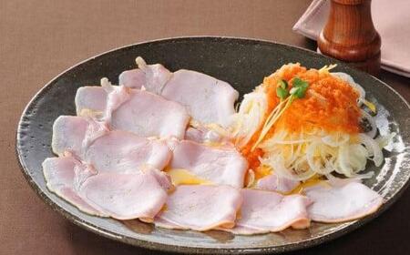 『夢一喜』【訳あり】ロースハム切落し650g(ドレッシング付き)/130g×５ 製造工場直送ハム パックハム ハム工房 受賞ハム 小分けハム レストランの味ハム 業務用ハム 家庭用ハム 不揃いハム 規