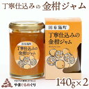 【ふるさと納税】「やまぐるめぐり」丁寧仕込みの金柑ジャム2個セット◇【田布施町地域交流館】 A-42｜きんかん フルーツ 果物 瓶 加工品 グルメ