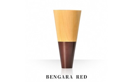 Guinomi Sake Cup HORN  KISEN（TALL series） BENGARA RED