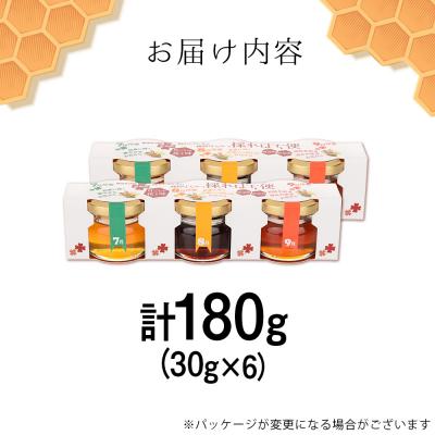 ふるさと納税 東神楽町 採れはち便　30g×3個入り×2　蜂蜜 はちみつ |  | 02