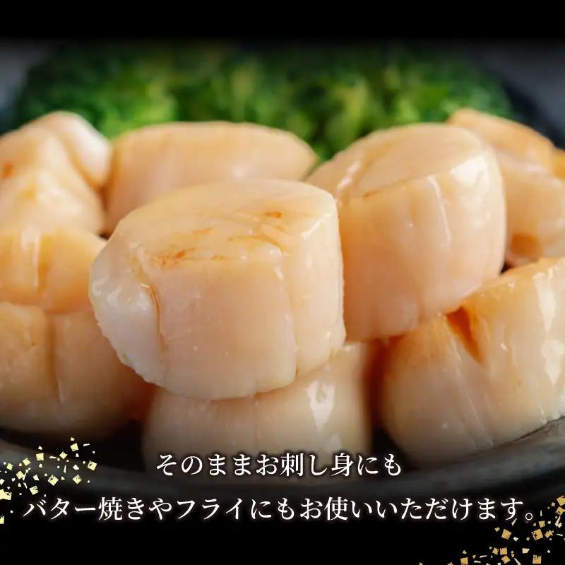 北海道 オホーツク産 冷凍ホタテ 貝柱 特大 ホタテ500g