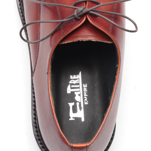 2288 カジュアルシューズプレーン 3Eウィズ BROWN（ブラウン）　メンズ ファッション 靴 シューズ 本革　25.0cm〜27.5cm 27.5cm