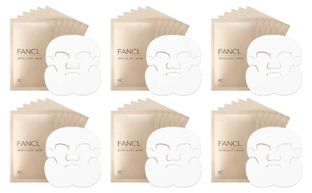 ファンケル 定期便 12回 6箱 パック モイスト＆リフトマスク FANCL  美容 化粧品 コスメ エイジングケア スキンケア フェイスマスク 保湿 日用品 美容品 国産 備蓄 通販 送料無料 ふるさと納税 日野町 ]