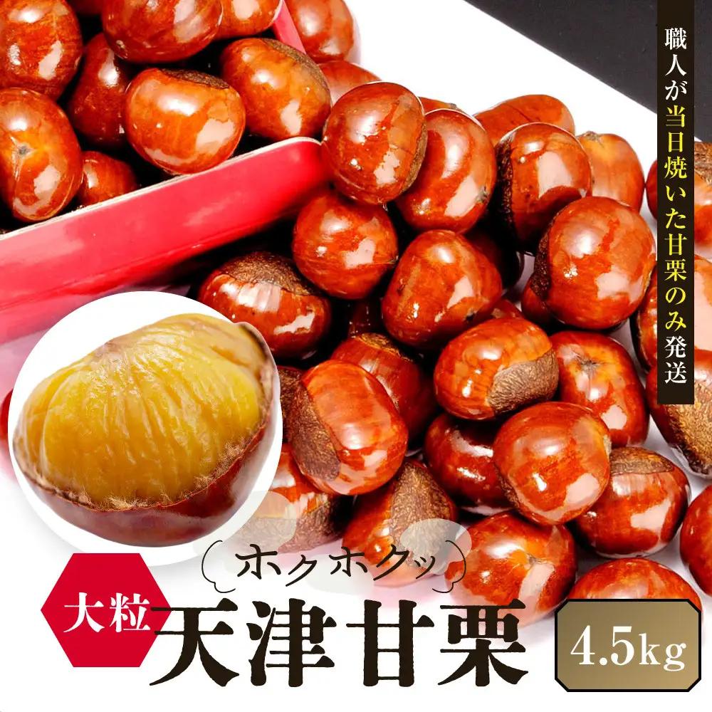 無添加 大粒天津甘栗 4.5kg 甘栗