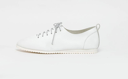 ソフトレザーシューズ　ホワイト ファッション 靴  23.0cm