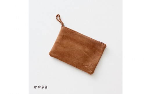 ENISICA エニシカ ジビエ鹿革 トモシカポーチM 茅葺（かやぶき）