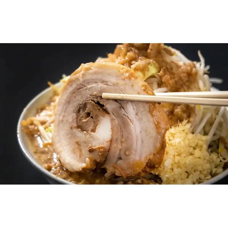 ラーメン・G-しお：4食セット（各2食）お取り寄せ 「二郎系 ラーメン」 醤油とんこつ 塩とんこつ 麺類 豚 旨味 濃厚スープ 平打ち 太麺 絶妙 バランス 溶き卵 コク おじや 冷凍 トッピング ボ