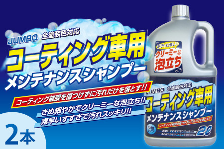 ジャンボメンテナンスシャンプー オールカラー用 2本　カー用品 洗車用品 シャンプー 