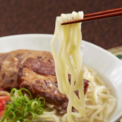 ふるさと納税 与那原町 【沖縄本場の味・レビューキャンペーン対象】与那覇食品の沖縄そば6食セット(麺・出汁のみ)