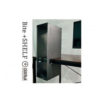 ふるさと納税 幸田町 GRAVIRoN Bite+shelf   黒皮鉄 (デスクシェルフ) |  | 03