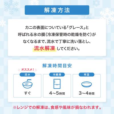 ふるさと納税 泉南市 ●★【極太メガサイズ】生たらば蟹 生肩 10L以上(約2.2kg2肩) |  | 03