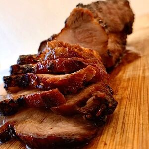 -香港古式 焼豚- 蜜汁チャーシュー［肩ロース］塊肉《千葉県産銘柄豚》林SPF使用