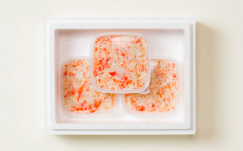 ずわい蟹ほぐし身(フレーク)100g×3 A-10074