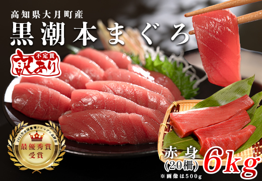 【訳アリ】養殖本マグロ 赤身 6kg 黒潮本まぐろ｜大容量 不定貫 不揃い 刺身用 業務用 養殖まぐろ 最優秀賞受賞 日本一 配達日指定可 本まぐろ まぐろ 鮪 訳あり ワケあり たっぷり 小分け 丼 寿司 海鮮 魚 柵 産地直送 高知県 大月町