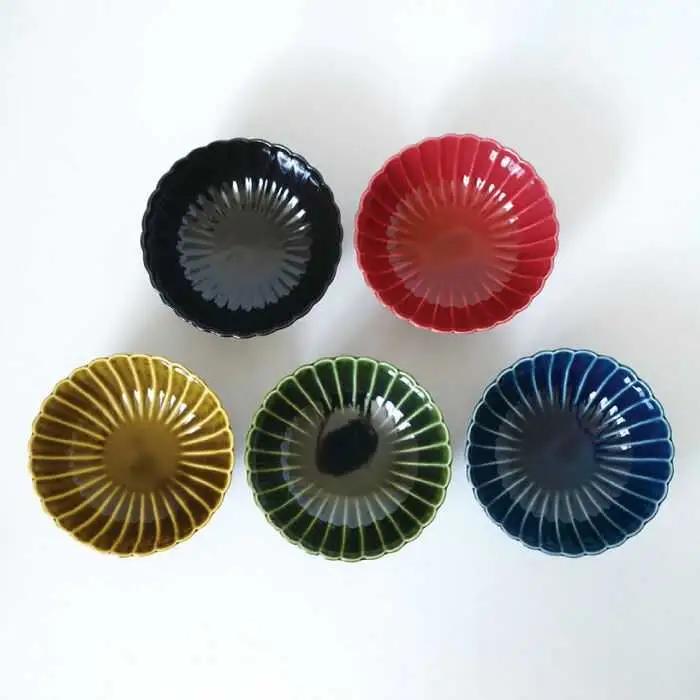 【波佐見焼】花しのぎ 小鉢 5色セット 食器 皿 【団陶器】 [PB18] 波佐見焼