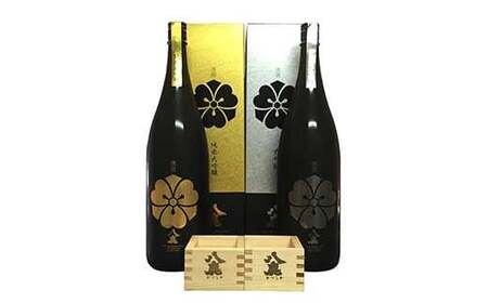 やつしか 大吟醸セット 各1800ml 一合マス付き 日本酒 お酒