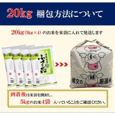 ふるさと納税 大網白里市 【令和7年産】千葉県産「ふさこがね」精米 20kg(5kg×4袋) |  | 01