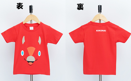 キーコ　赤Tシャツ（子供用）と赤トートバッグセット 130サイズ