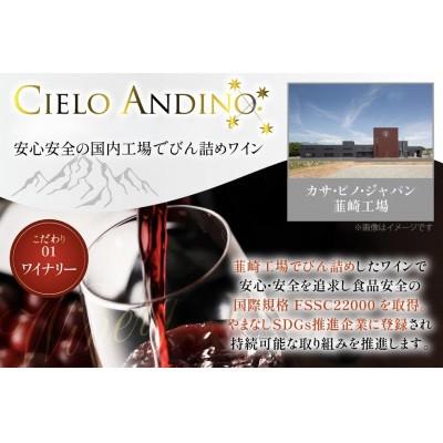 ふるさと納税 韮崎市 ワイン 赤 シエロアンディーノ・レッド 720ml 12本セット |  | 01