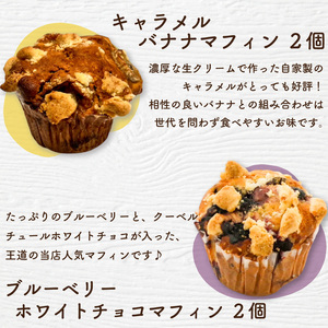 マフィン 3種 計6個セット 焼き菓子 マフィン マフィン マフィン マフィン